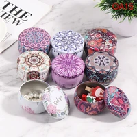 28 styles drum shaped candy cookie box festive party supplies rose tea pot tin box small fresh home garden personality candy box