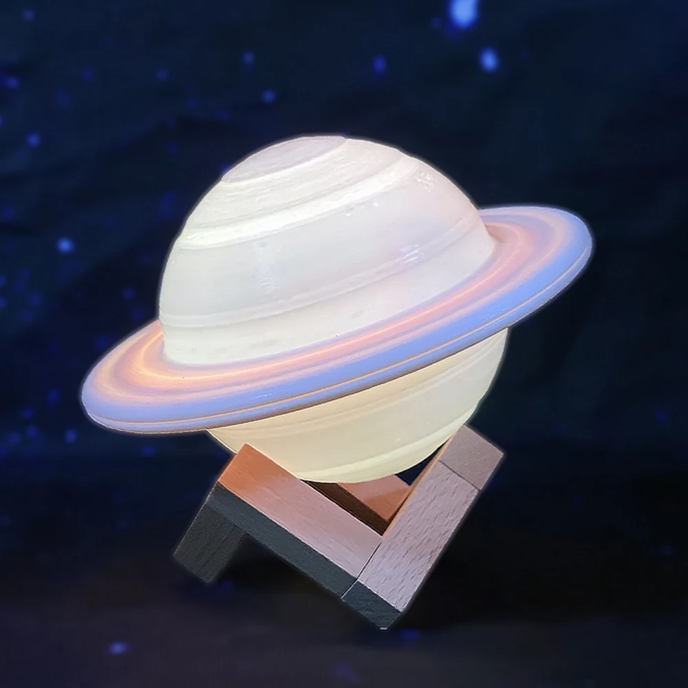 

LED Night Light 3D Print Moon Lamp USB Rechargeable Color Change 3D Light Touch Moon Lamp Creative Home Decor Children Gifts