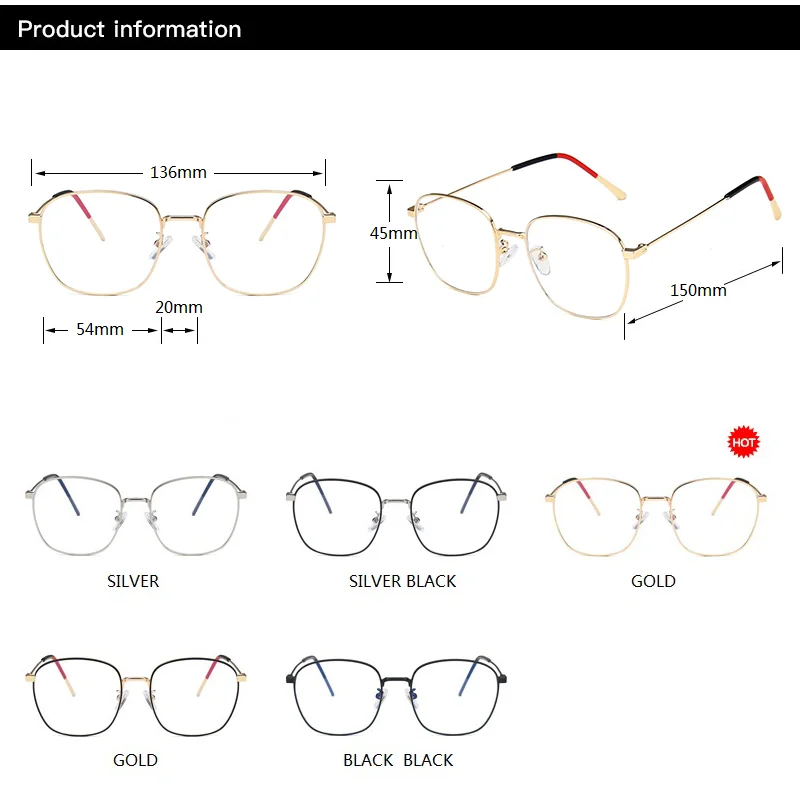 

2021 Retro Blue Light Blocking Glasses Men's Computer Gaming Working Anti Blue Women Eye glasses Frame lentes anti luz azul