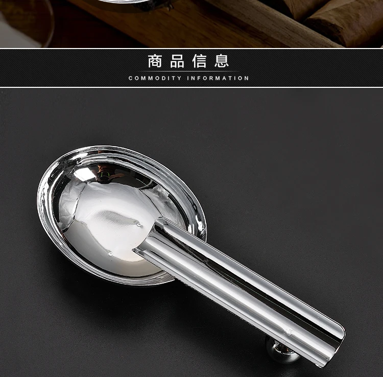 Новинка 1 шт. пепельница для сигар из нержавеющей стали металлическая курения