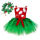 Платье-пачка с венком для девочек, От 1 до 12 лет