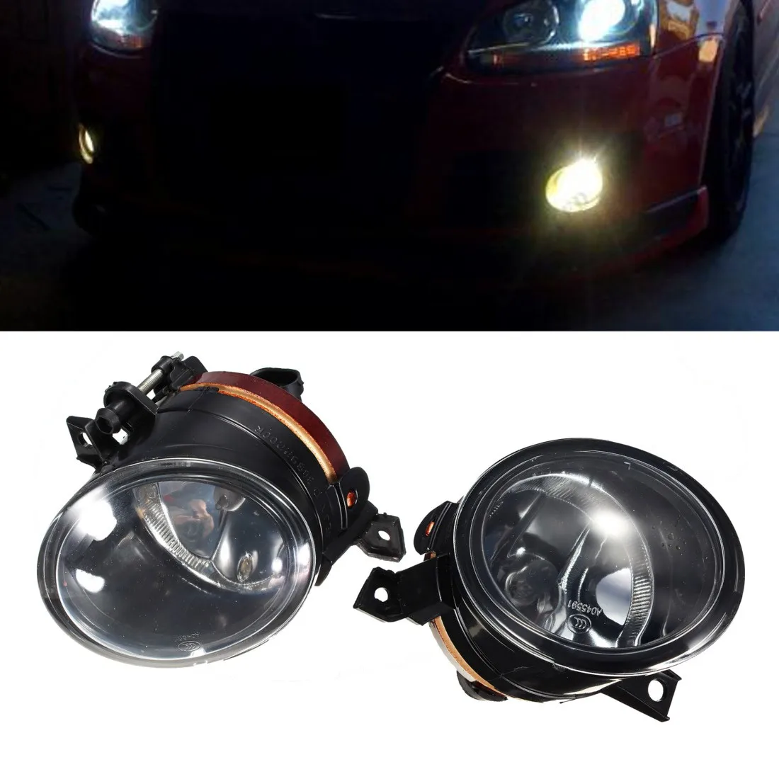 Передние Галогенные Противотуманные фары противотуманные для VW MK5 Golf Jetta 05 10 С