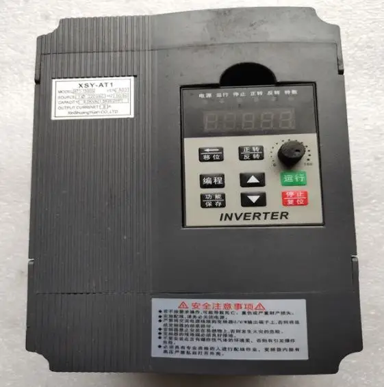 220V 1.5KW VFD однофазный входной Частотный Привод трехфазный выходной AT1 1500S|Пульты ДУ|