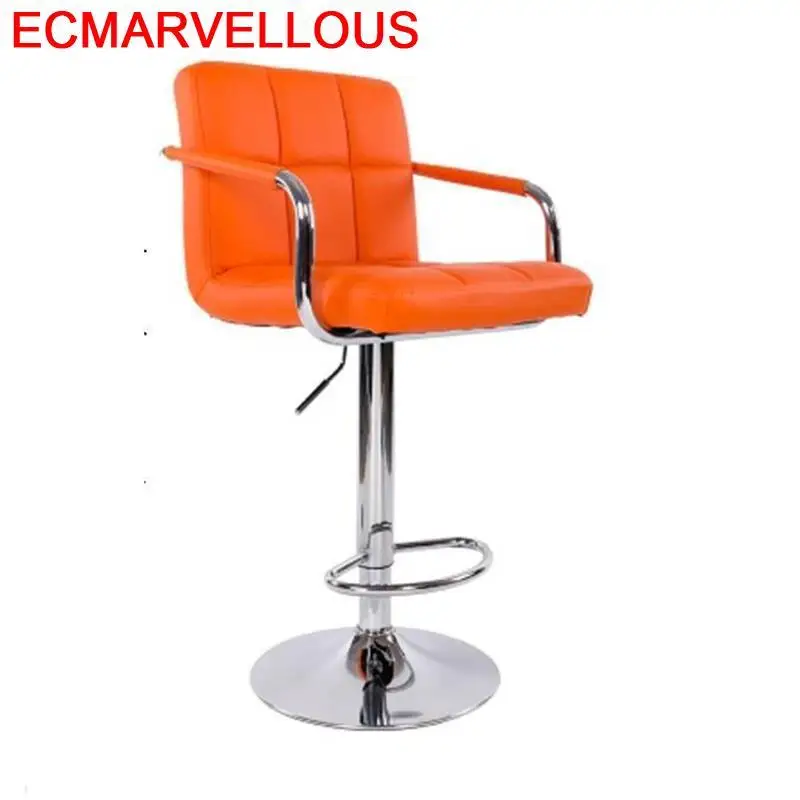 Ikayaa банки современный Banqueta sandalyker Chair Barkrukken Hokery Sgabello кожаный Cadeira Silla Tabouret De
