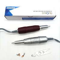 micro motor handpiece strong 120 type 35000rpm for strong 210 90 204 207 marathon control box electric manicure drill pen handle