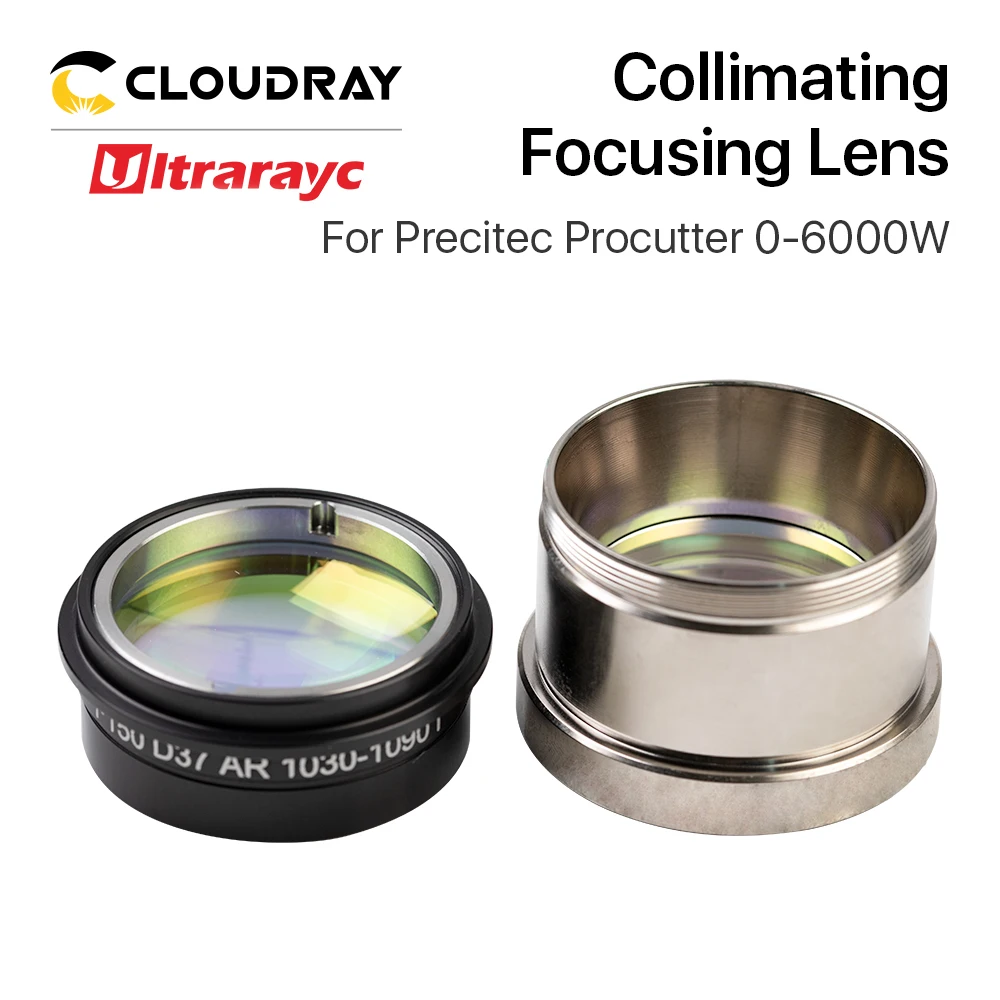 Ультратонкий волоконный лазер коллиматор фокусирующей линзы диаметром 37 мм с