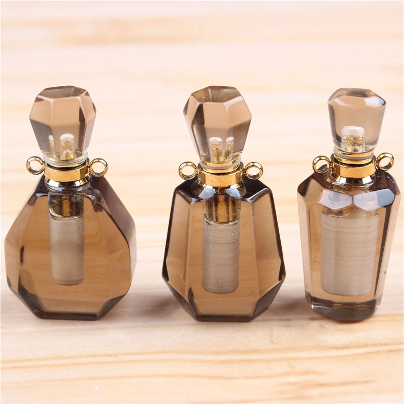 Mini Perfume Bottle Citrine 3ML Portable Travel Cosmetic Container | Украшения и аксессуары