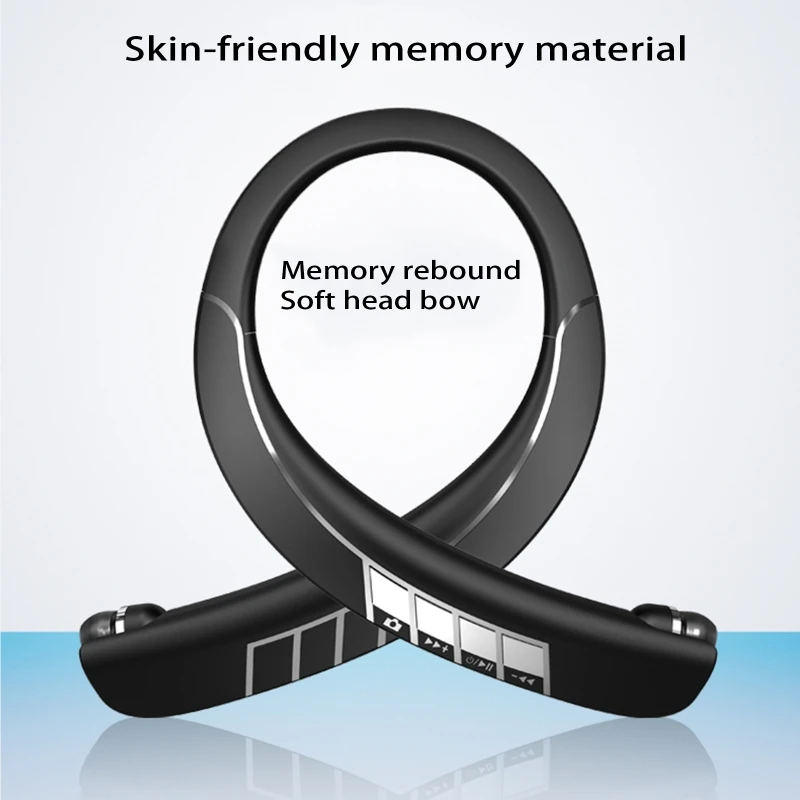 

Gaming Earphone Headset Active Noise Cancellation Support IOS Battery Display One Touch Control Neck Hanging Headset