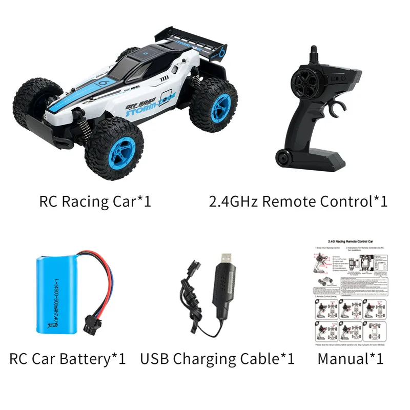 

D886 4WD RC Car 2.4G 1:14 Four Wheel Racing Remote Control CarElectric Machine Auto Drift Vehicles Toys Foy Boys Kids Children