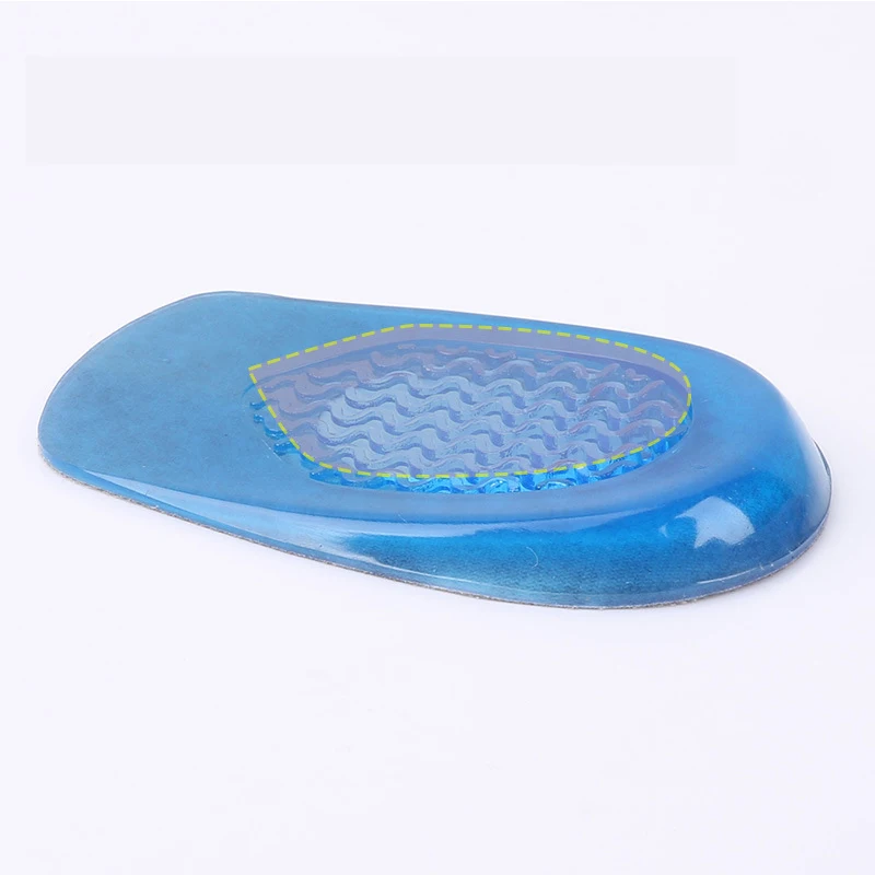 Gel Heel Pads Cushion Inserts for Plantar Fasciitis Soft Heel Cups Spurs Insole for Men & Women