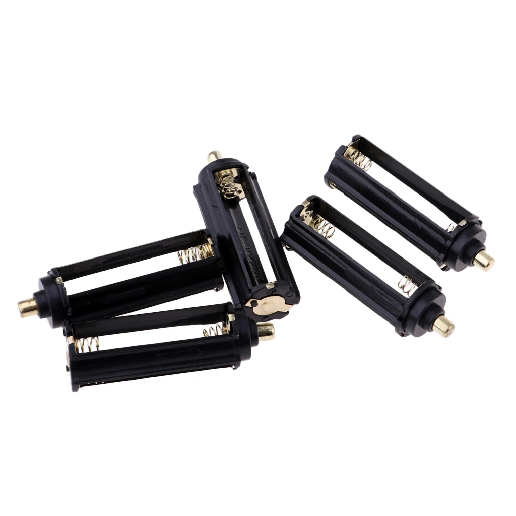 Фонарь для кемпинга 5 шт. упак. держатель аккумулятора контейнер 3х батарей AAA