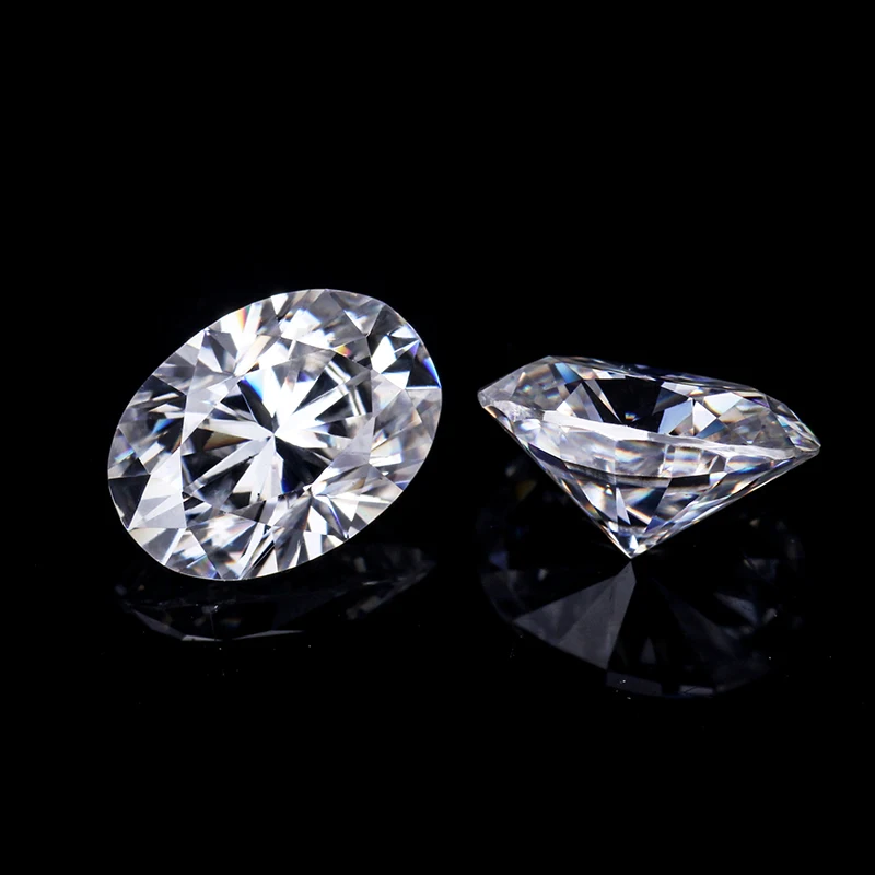 Zhanhao ювелирные изделия D-L бесцветный овальным вырезом лаборатория создала