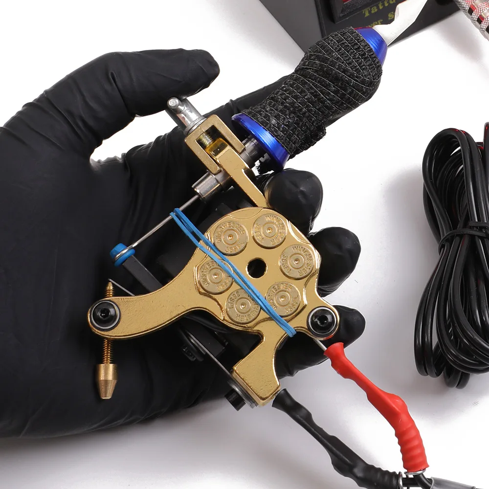

Solong Tattoo Machine Set Full Set Coil Tattoo Machine Cutting Line Fog Machine Tattoo Kit Tattoo Material