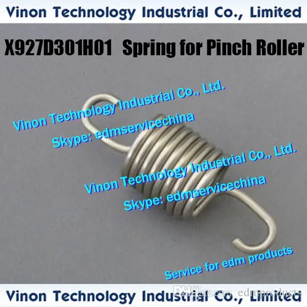 (5pcs) X927D301H01 edm Spring for RA90 Pinch Roller for Mitsubishi machines DA93300, DA933A Compression Coil Spring 2210000264