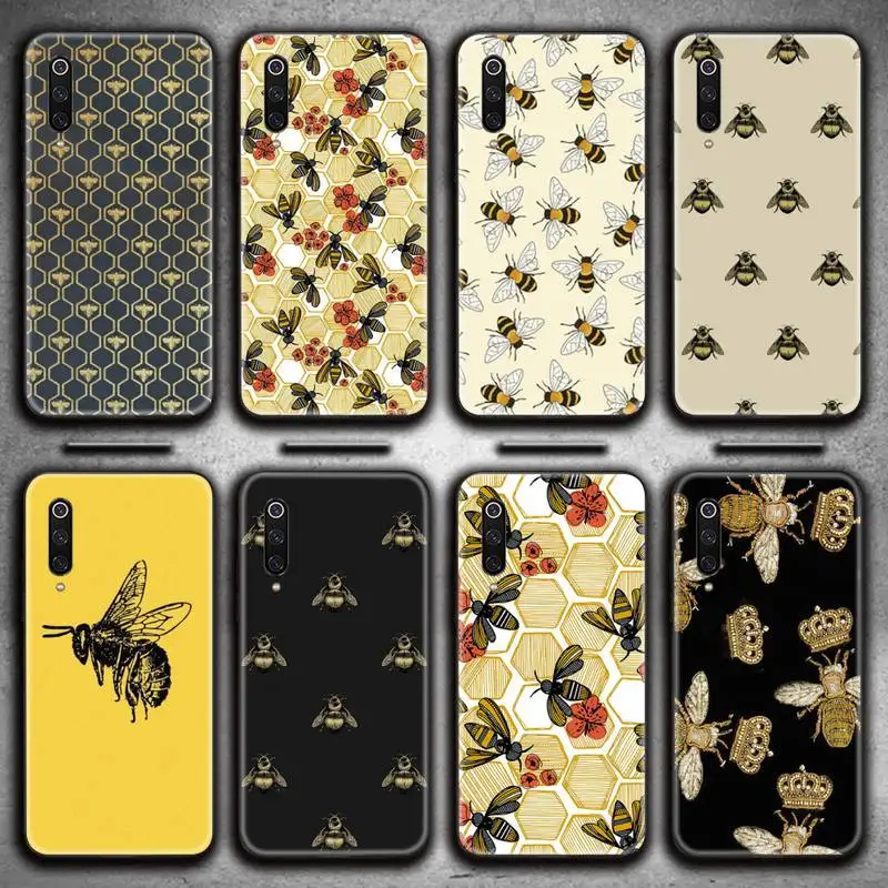 

Italy luxury brand bee Phone Case for Xiaomi Mi Note 10 Lite Mi 9T Pro xiaomi 10 10 CC9 Pro