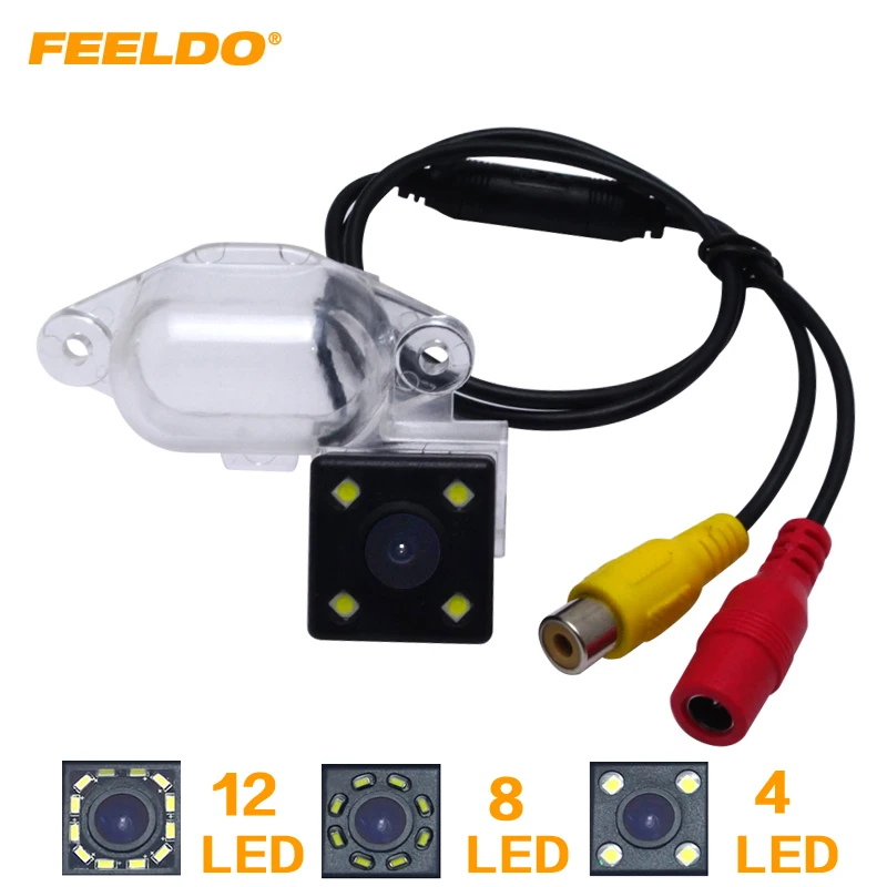 FEELDO Автомобильная запасная Водонепроницаемая парковочная камера заднего вида с