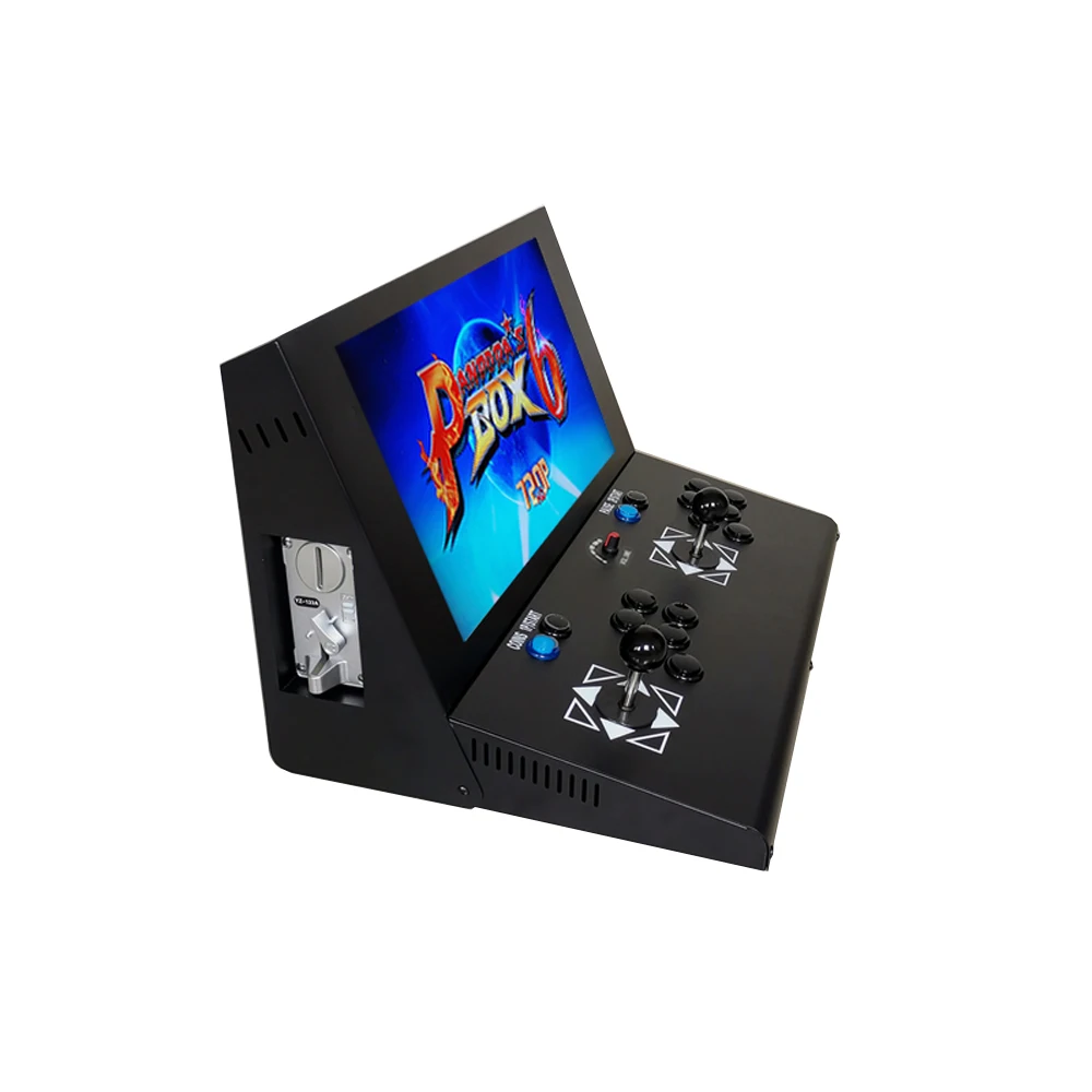online shopping 19 inch LCD verticle table cabinet with 1300 in 1 game bord joystick button 2 player | Спорт и развлечения