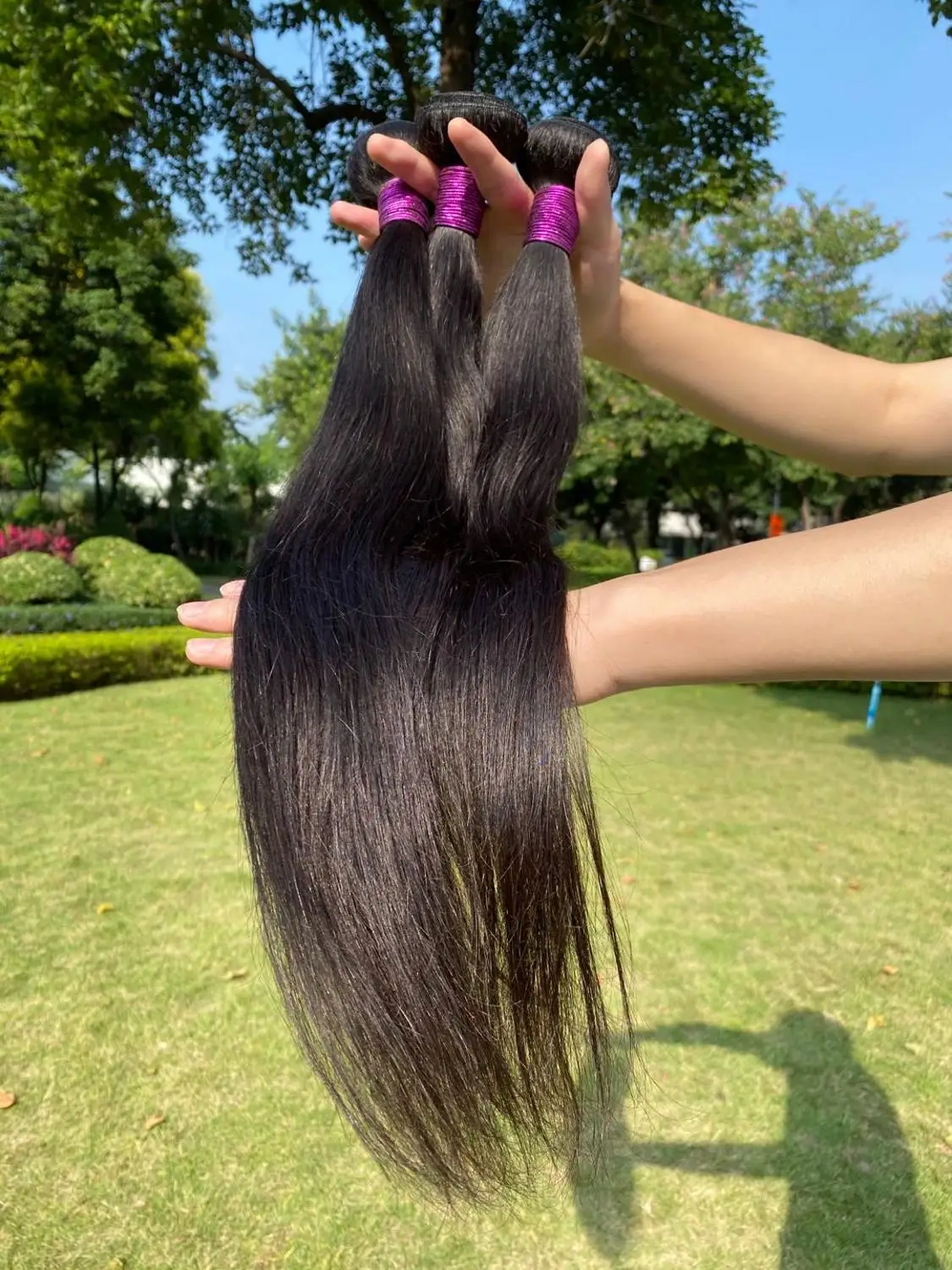 Paruks шелковистые длинные прямые индийские волосы пряди 100% подвергавшиеся