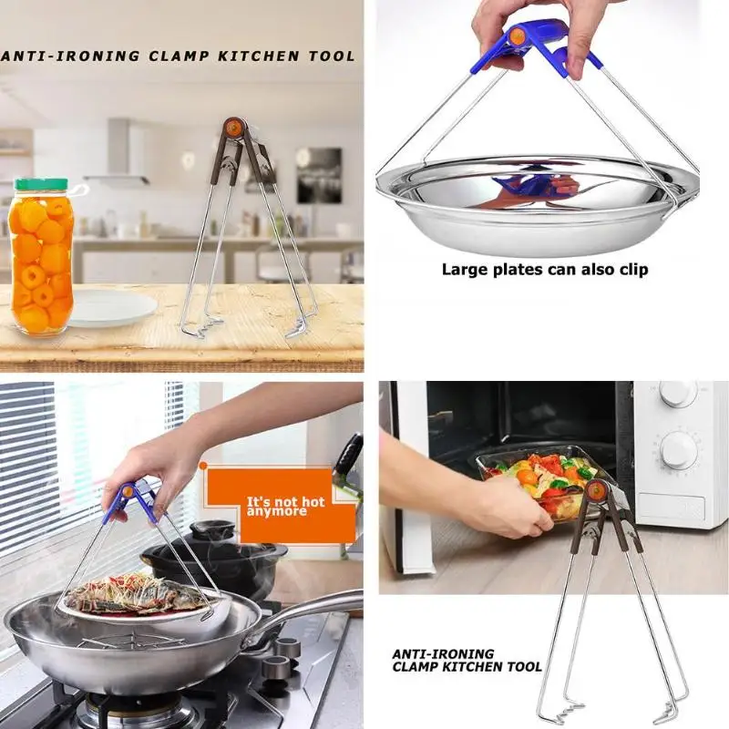 Складная чаша из нержавеющей стали держатель для посуды пароварка