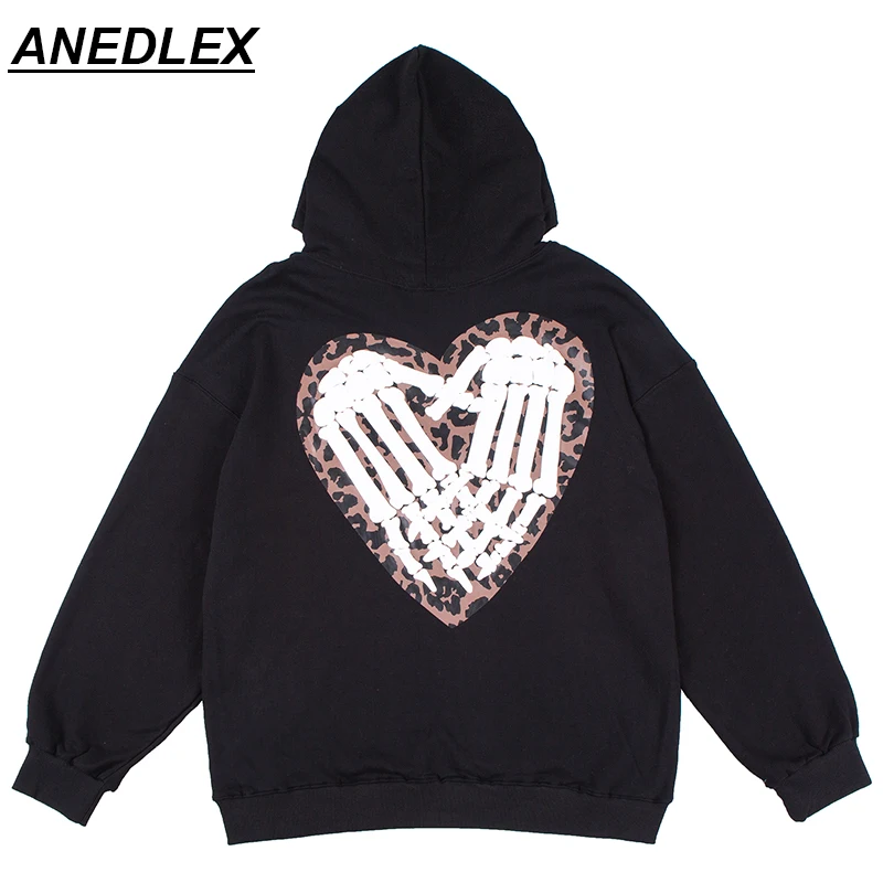 

Толстовка мужская с капюшоном, Свитшот в стиле хип-хоп, Повседневный хлопковый пуловер с надписью, в стиле Харадзюку, черный белый, на осень