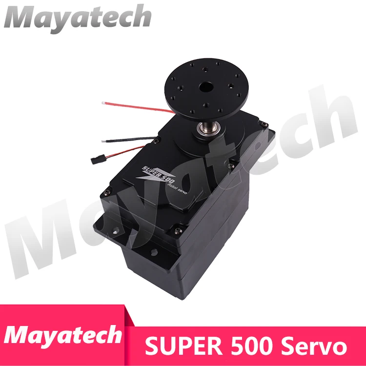 super 500 servo SUPER500 Супер 300 500 500KG. См высокий крутящий момент металлический сервопривод 12 V-24 V DC Вход поддержка PWM Servo BEC 5В набор «сделай сам» для больших роботизированные руки - Цвет: super 500 servo