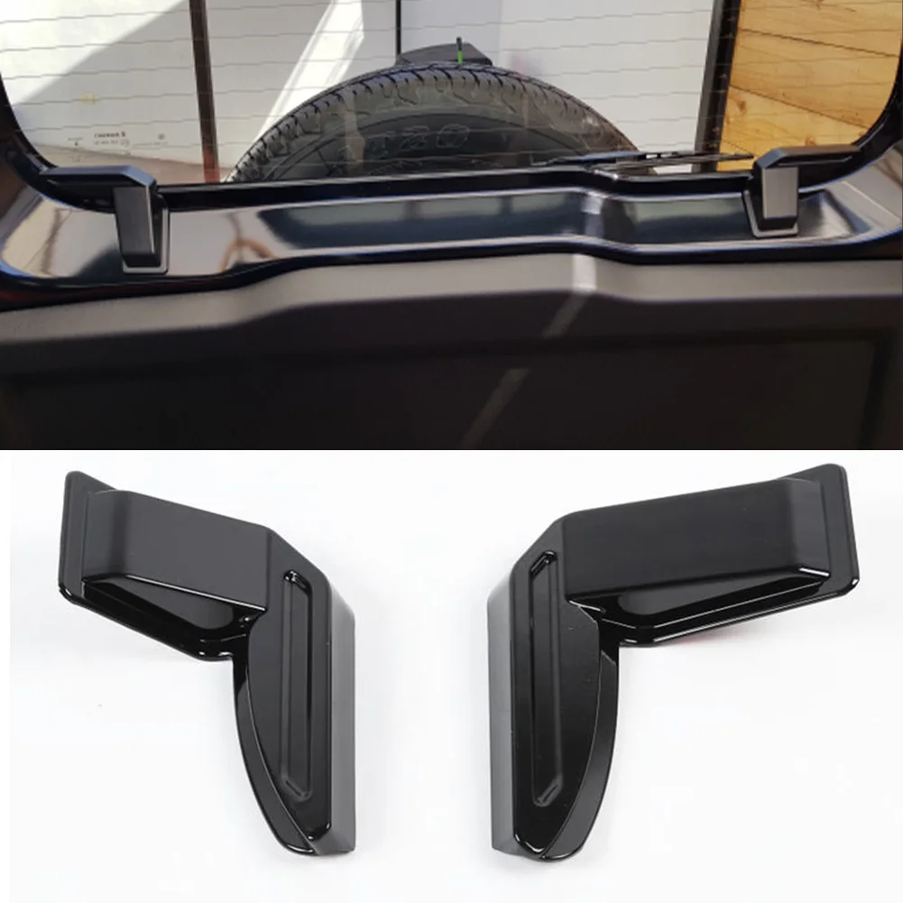 

New Hot 2PCS Black ABS Rear Windshield Heating Wire Protection Cover For Suzuki Jimny Sierra JB64 JB74 2019 2020 Demister Cover