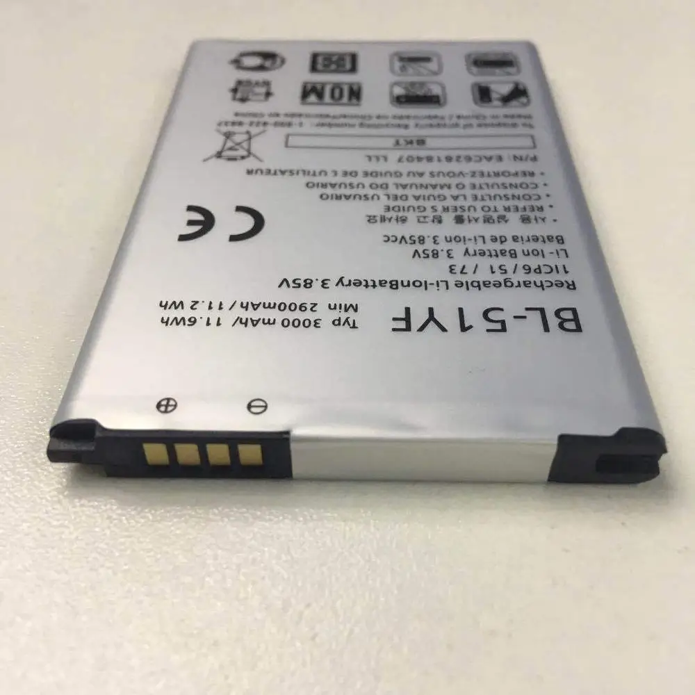 Dinto Высококачественная BL-51YF BL51YF BL 51YF Замена 3000mAh Мобильный телефон Аккумулятор