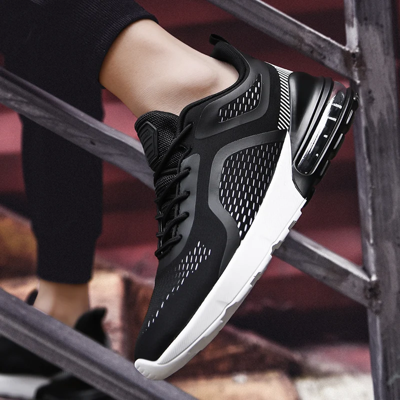 Новинка 2019 дышащая мужская спортивная обувь с воздушной подушкой мягкие