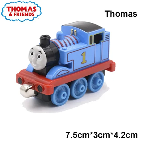 Оригинал 1:43 Томас и Друзья литые под давлением магнитный сплав поезд Мёрдок Берти Коннор Хиро утка локомотивная модель игрушки подарок для мальчика