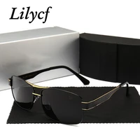 2021 new mens polarized sunglasses fashion box anti glare high quality eyewear metal casual retro uv400 glasses xb 30