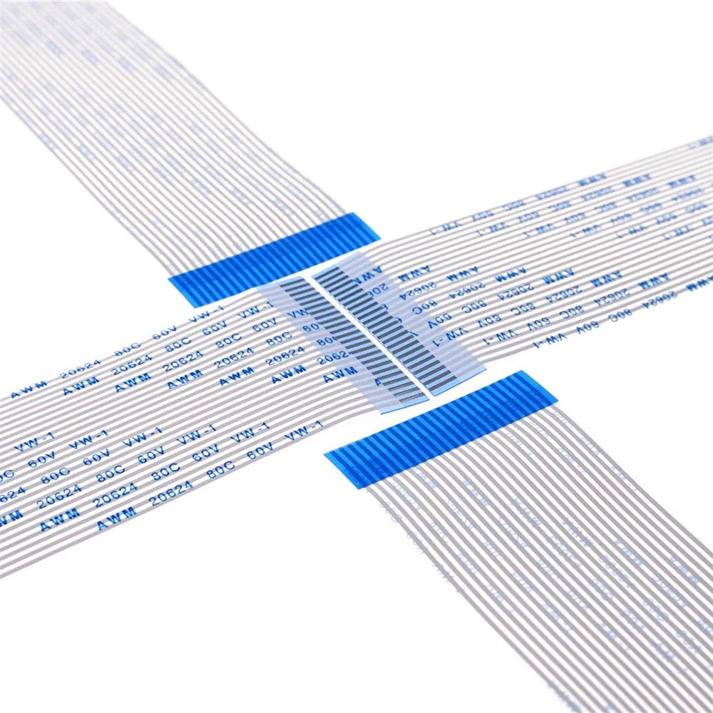 Плоский гибкий кабель FPC 5 шт. шаг джемпера FFC 1 25 мм 24 контакта одинаковые контакты