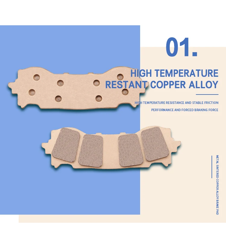 Мотоциклетные Металлические тормозные колодки для GL 1800 Goldwing GL1800 2018 2019 2020 18 19 20 |