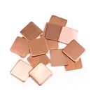 Теплоотвод 15 шт.компл., толщина 0,30,50,811 мм, медная прокладка, термопрокладки для ноутбука, чипсета IC, графического процессора 15x15 мм