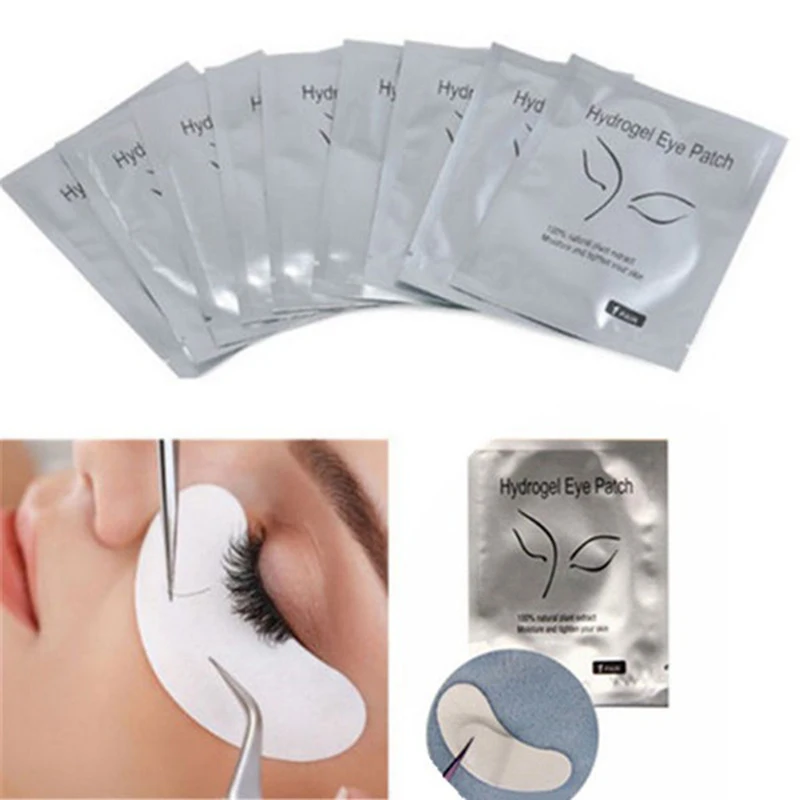 

15pairs random Paper Patches Eyelash Under Eye Pads Lash Eyelash Extension Paper Patches Eye Tips Sticker Wraps Make Up Tools