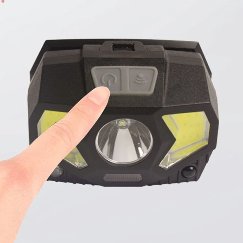 

2021 Hot Outdoor Bright Fishing Working Headlamps Lightweight Waterproof Head Torch USB 24BD
