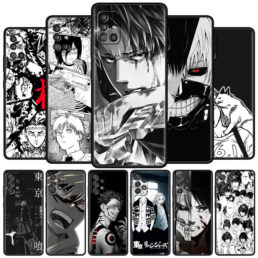 

Anime Comic Collection Phone Case For Samsung Galaxy A51 A71 A21S M31 M31s M30s A31 A41 A11 A01 M51 Soft Matte Coque Back Cover