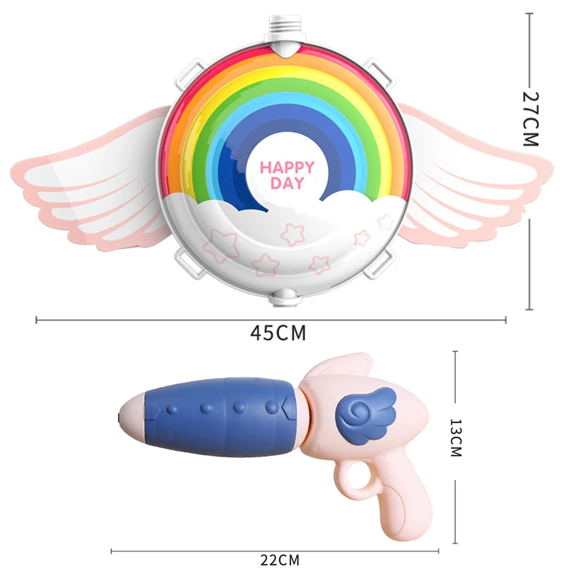 

2000 ML Super Squirt Guns Water Pool Backpack Toys Water Gun Summer Toy Baby Kids Colorful Trigger Fight Beach Squirt