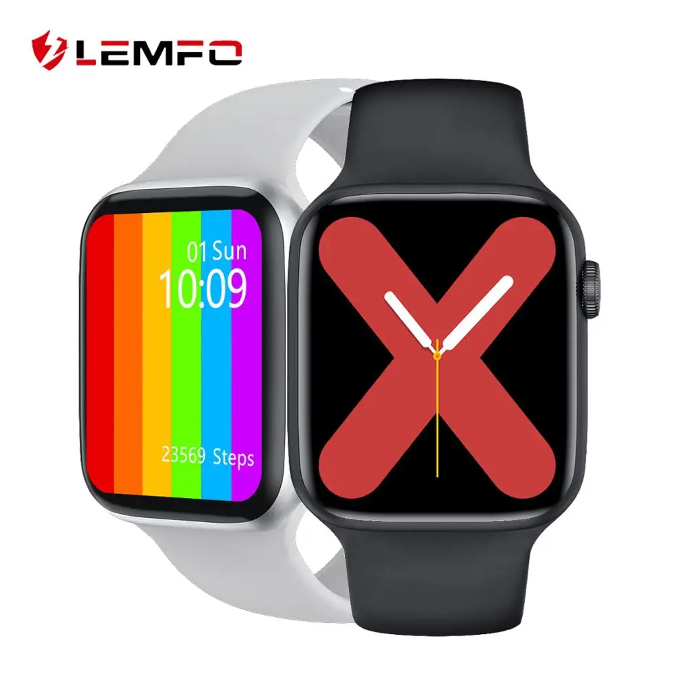 Смарт часы LEMFO IWO W26 PK 12 Pro 2020 дюйма с Bluetooth 1 75 320*385 PPG + ЭКГ температура тела мужские