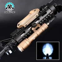 wadsn airsoft weapon lighting flashlight m600 m600c with dual function pressure switch tactical hunting equipment accessories