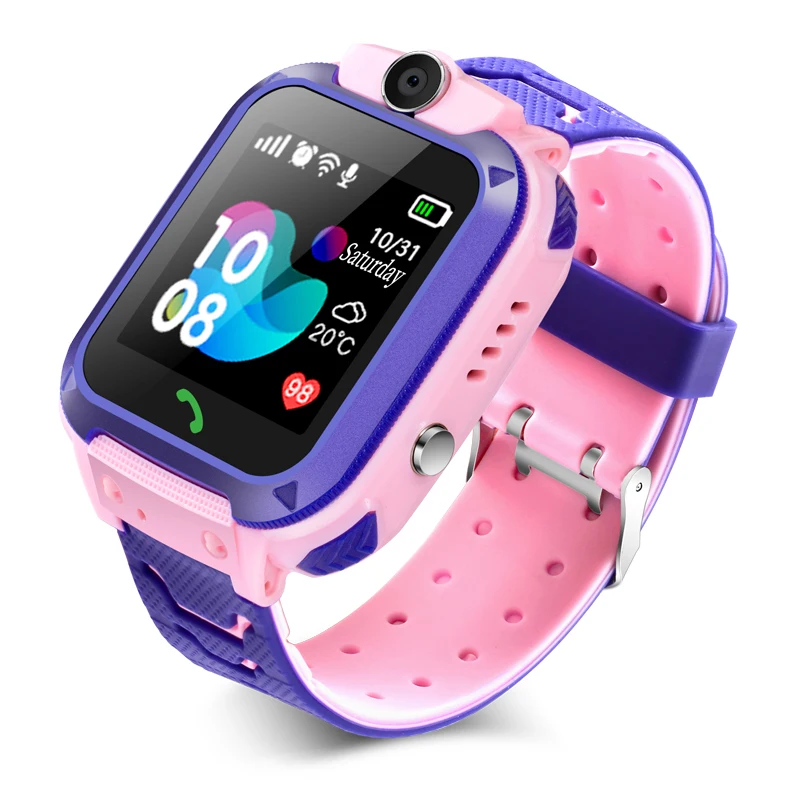 Детский smart watch SOS умные часы с защитой от потерь 2G сим карты телефон отслеживание