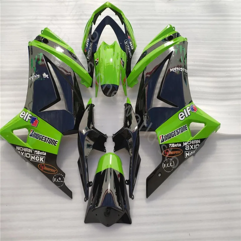 

Green black ZX 250R 2008-2014 Fairing kit for Kawasaki Ninja ZX250R 08 09-14 ZX250R 2010-2011-2012-2013-2014 Fairing