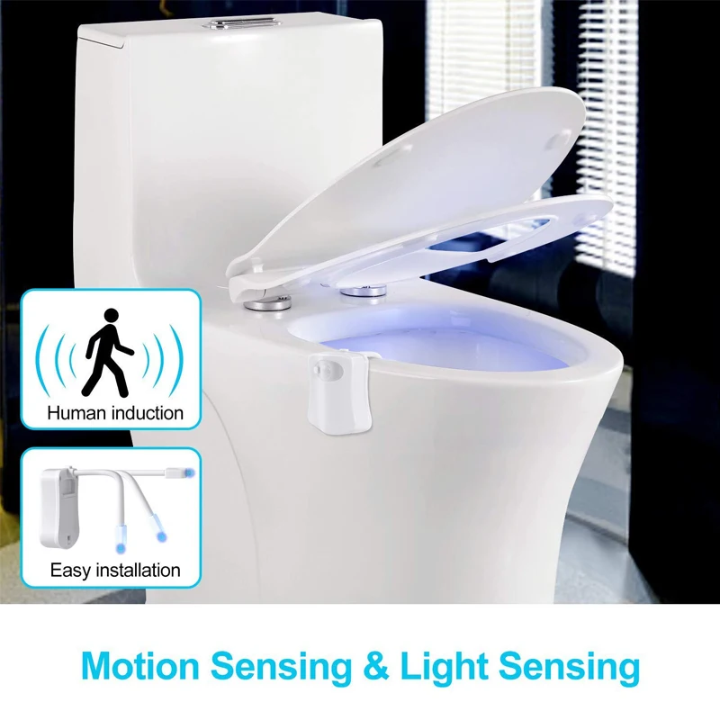 Умный светодиодный ночник с пассивным инфракрасным датчиком движения для