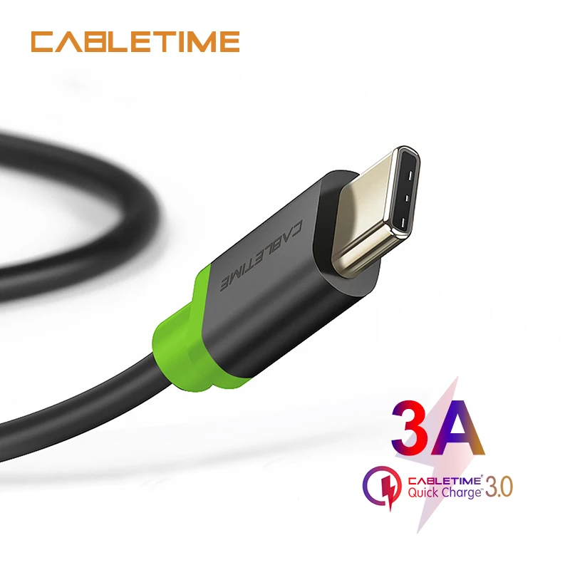 Кабель usb type-C, 3 А, кабель для быстрой зарядки, USB2.0, кабель для синхронизации данных, для samsung Galaxy S9 Plus, Note 9, Xiaomi, Oneplus 6, N036