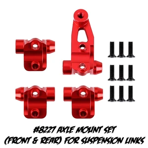 Металлический Радиоуправляемый автомобильный набор для крепления на оси, подставка для радиоуправляемого гусеничного TRAXXAS TRX4 Trx-4 8227