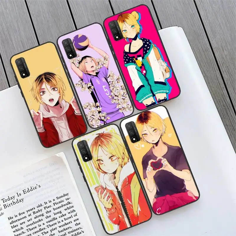 

Kozume Kenma Haikyuu Anime Phone Case For Huawei Y5 Y6 Y7 Y8 Y9 Nova 4 5 6 7 Pro Se Soft Back Cover