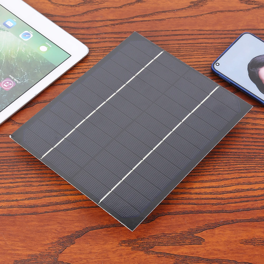 6 Вт 12 в панель солнечных батарей монокристаллическая Кремниевая солнечная