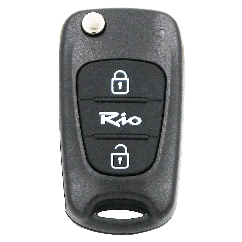 Складной чехол для ключей с 3 кнопками Kia Rio|Ключ от авто| |