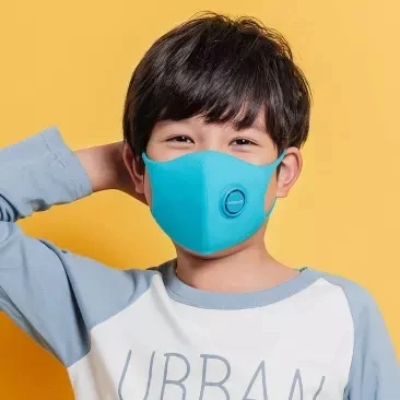 Xiaomi SmartMi Kid Mask детская легкая дышащая Дымчатая маска мощная фильтрация РМ2, 5 Блокировка аллергенов для друзей, 1 шт