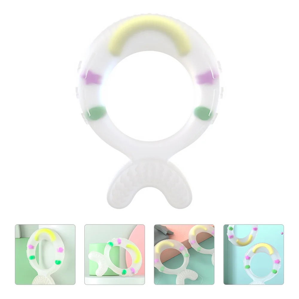 

1pc Practical Silicone Adorable Chew Molar Grinding Teether Chewing Molar Teether for Health Care Soothing Infant