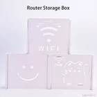 Новая беспроводная настенная полка с Wi-Fi, без пробивания отверстий, телеприставка для хранения, органайзер для кабеля